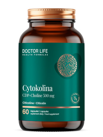 Doctor Life Cytokolina CDP-Choline 500 mg 60 kaps.