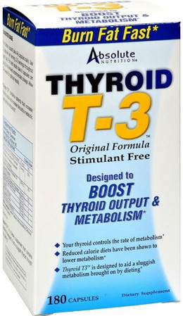 Absolute Nutrition Thyroid T3 - 180 kaps.