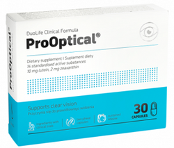 DuoLife Clinical formula ProOptical na wsparcie wzroku 30 kaps.