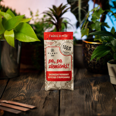 Plant Lover Pa, pa ziemiórki! 50ml - 100% organiczny naturalny nawóz do roślin doniczkowych