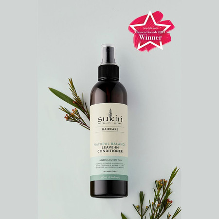 Sukin, NATURAL BALANCE, Odżywka normalizująca w sprayu, 250 ml