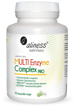 Aliness MULTI Enzyme Complex PRO x 90 vege caps.