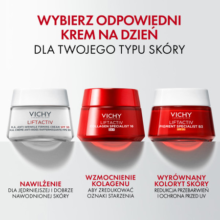 Vichy Liftactiv Collagen Specialist, krem do twarzy – 50 ml