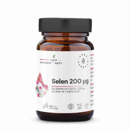 Aura Herbals Selen 200 selenian sodu