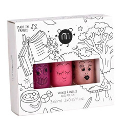 Kids Magic Forest 2 zestaw lakierów do paznokci 3x8ml