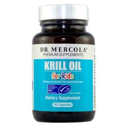 Dr. Mercola − Olej z kryla dla dzieci − 60 kaps.