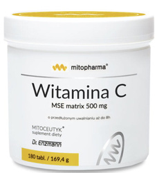 Mito-pharma Dr. Enzmann Witamina C MSE matrix 180 tabl.