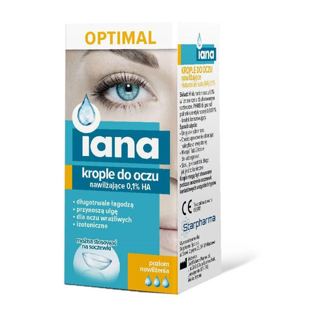 Iana Optimal krople do oczu 10 ml