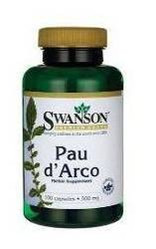 Swanson Pau D'Arco 500 Mg 100 K