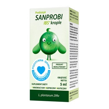 Sanprobi IBS krople do ustne na wsparcie pracy jelit 5 ml