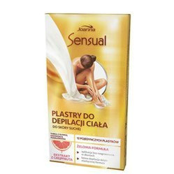 Joanna plastry do depilacji 12szt + oliwka 10ml