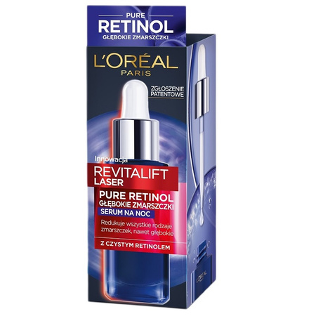 Revitalift Laser Pure Retinol przeciwzmarszczkowe serum na noc 30ml