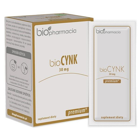 Biofarmacja bioVit C Cynk 14 saszetek