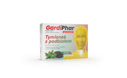 GardiPhar Tymianek z podbiałem plus 20 dodatkowych ziół 16 tabl.