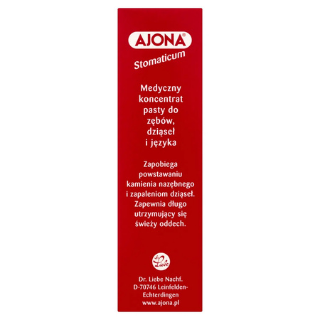 AJONA Stomaticum koncetrat  pasty do zębów 25ml