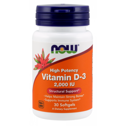 Witamina D3 2000 IU 50 mcg (30 kaps.)