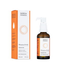 NORSA PHARMA Witamina D3 +K2 z ciecierzycy (50 ml)