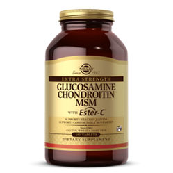 Solgar Extra Strength Glucosamine Chondroitin MSM with Ester-C® 180 tabl.