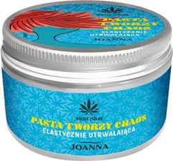 JOANNA Niezłe Ziółko Elastycznie Utrwalająca Pasta do włosów "Pasta Tworzy Chaos" 100g
