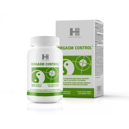 Sexual Health Series Orgasm Control suplement diety na opóźnienie wytrysku 60 kapsułekSexual Health Series