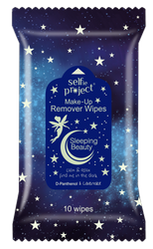 Selfie Project, Sleeping Beauty Make-up Remover Wipes, 10 szt.