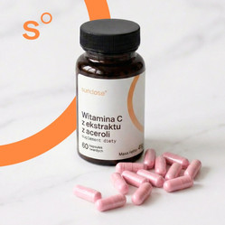 Sundose WITAMINA C Z EKSTRAKTU Z ACEROLI - 30 szt