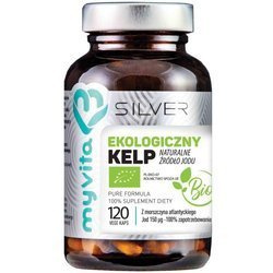 Myvita Silver Kelp 100% Bio 120 K Wsparcie Tarczyc
