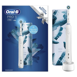 ORAL-B BRAUN SZCZOTECZKA ELEKTRYCZNA PRO1 750WHITE (białe etui)
