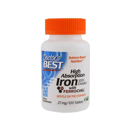 Iron 27mg - Żelazo (120 tabl.)