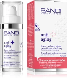 Bandi Medical Expert anti aging Krem pod oczy silnie przeciwzmarszkowy z peptydem miedziowym 30 ml