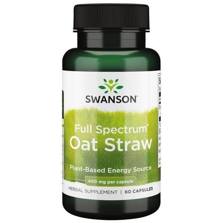 Full Spectrum Oat Straw 400 mg (60 kaps.)