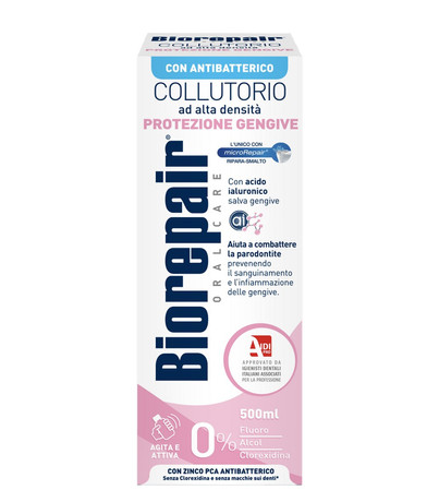 Biorepair Płyn do płukania ust Ochrona dziąseł 500 ml
