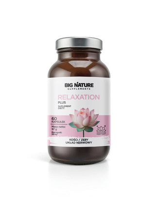 Big Nature Relaxation Plus 60 kaps.