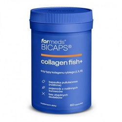 Formeds Bicaps Collagen Fish+ mix kolegenów 60 kaps.