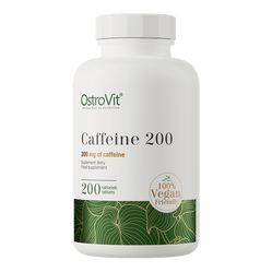 OstroVit Kofeina 200 mg VEGE 200 tabletek