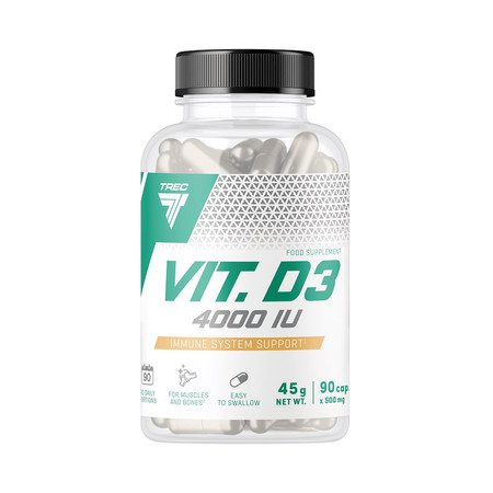Trec Vitality Vitamina D3 4000 IU - 90 kaps.