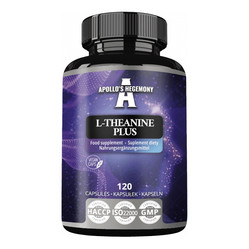 Apollo's Hegemony L-Theanine Plus suplement diety 120 kaps.
