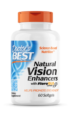 Natural Vision Enhacers with FloraGLO Lutein - Luteina I Zeaksantyna (60 kaps.)
