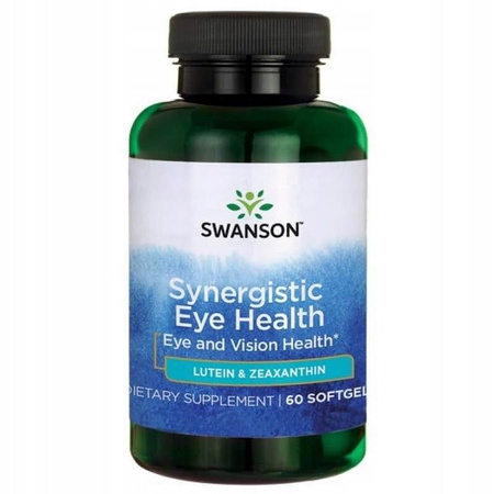 Swanson Luteina I Zeaksantyna 20 Mg 60 K żelowe