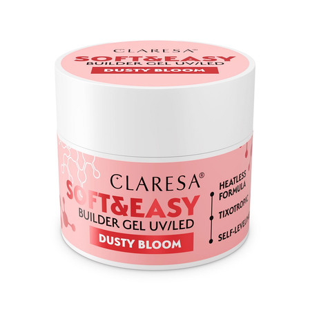 Soft&Easy Builder Gel żel budujący Dusty Bloom 12g