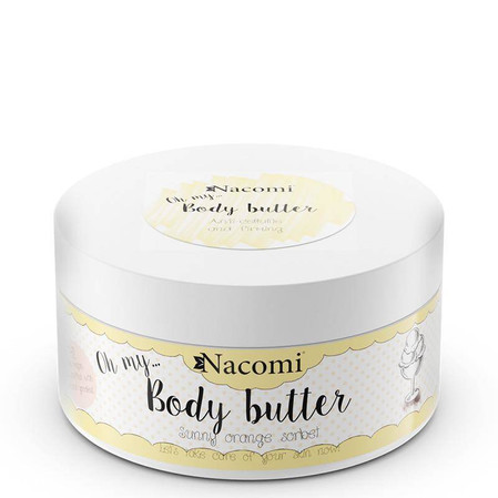 Nacomi - Antycellulitowe masło do ciała. Pomarańczowy sorbet - 100 ml
