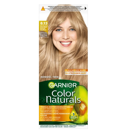 Color Naturals odżywcza farba do włosów 8.13 Naturalny Jasny Blond