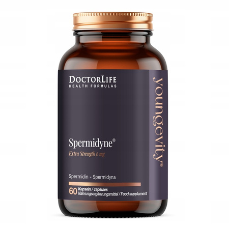 Doctor Life Spermidine Spermidyna 6mg kompleks witamin 60 kaps.