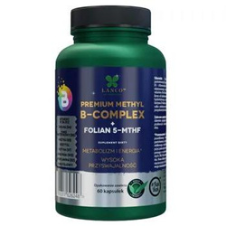 Lanco Nutritions Premium Methyl B-Complex 60 kaps.