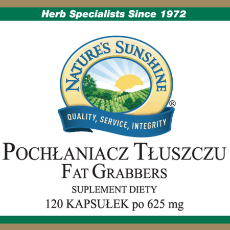 Nature's Sunshine Pochłaniacz Tłuszczu 120 kaps.