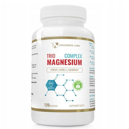 Progress Labs Trio Magnesium Complex 120 kaps.