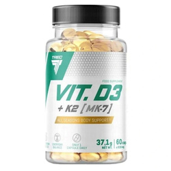 Trec VIT. D3+K2 (MK-7) witamina D3 + K2 - 60 kaps.