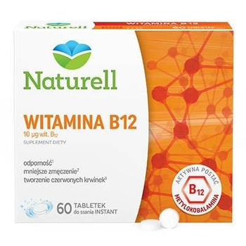 Naturell witamina B12 60 tabletek do ssania
