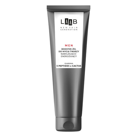 LAAB Men booster-żel do mycia twarzy nawilżająco-energizujący 150ml
