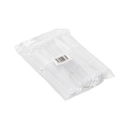 Sharp Clear transparentny wzornik brylok w kształcie szpica 50szt